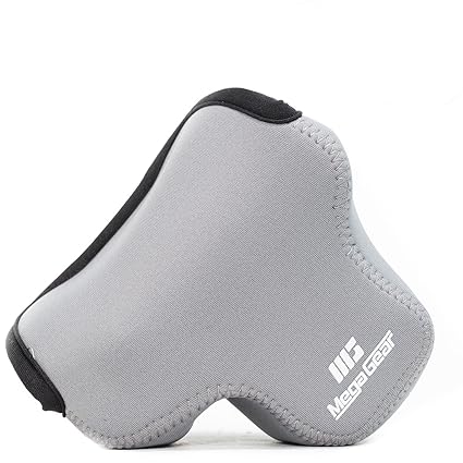 MegaGear MG512 Olympus PEN E-PL9, E-PL8, E-PL7 Ultraleichte Kameratasche aus Neopren - Grau