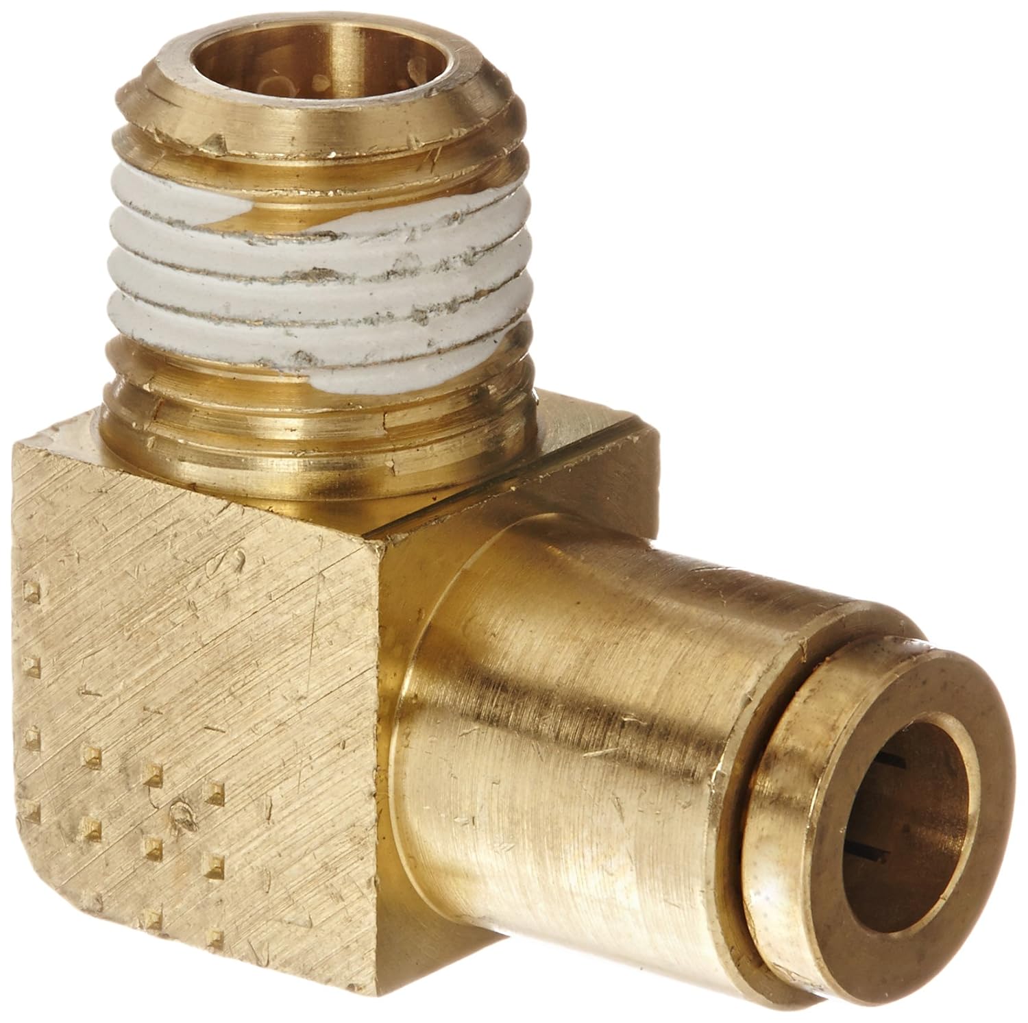 Eaton Weatherhead 1869X6X6 Brass CA360 D.O.T 3/8 NPT Male x Tube OD Air