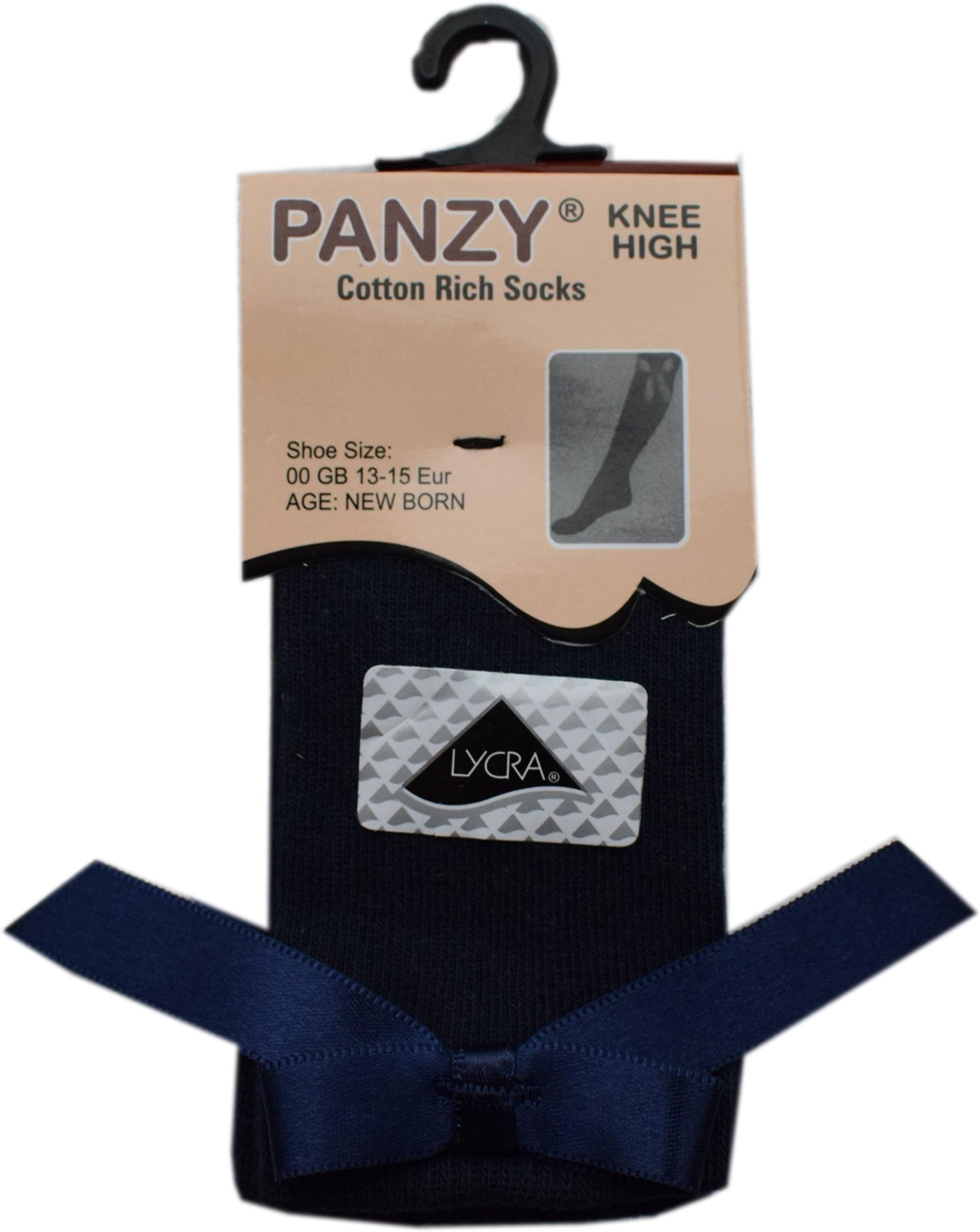 2 Panzy® Girls Knee High Girls School Socks With Bow children kids All Size