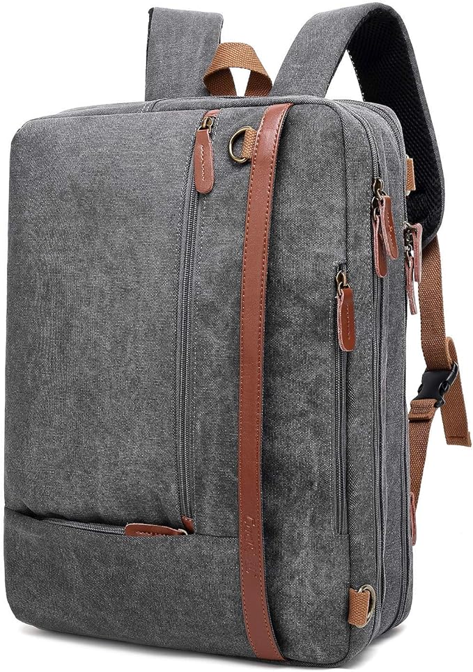 CoolBELL Convertible Backpack Shoulder bag Messenger Bag Laptop Case