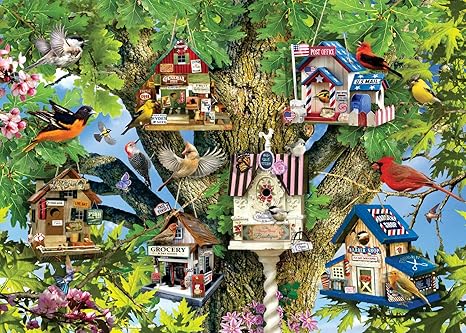Ravensburger -Bird Village - 1000 pc Puzzle