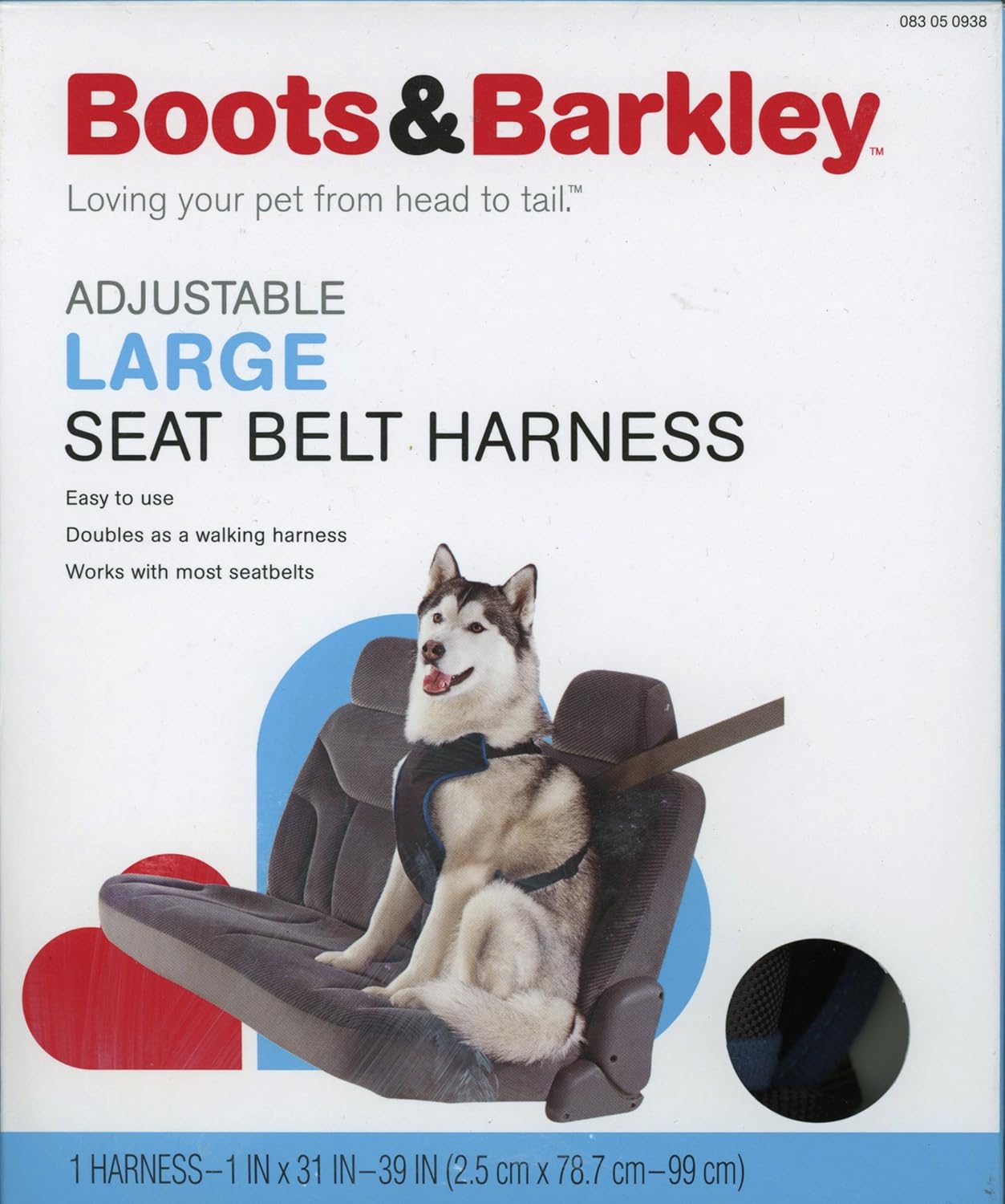 boots and barkley dog harness