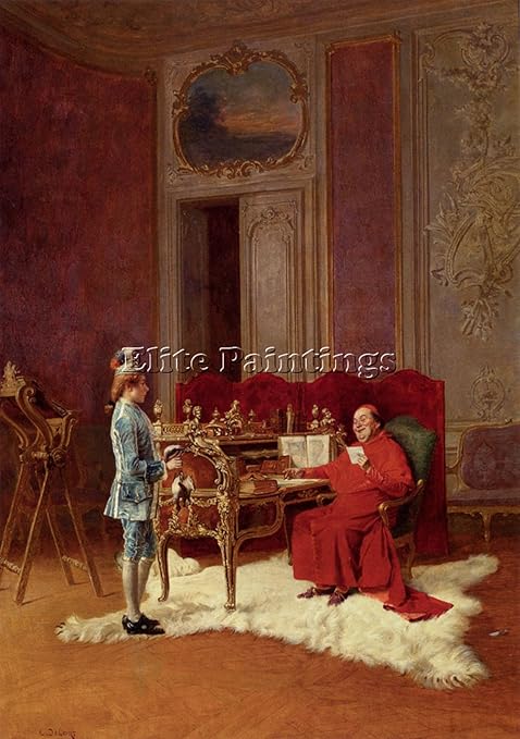 Elite Paintings Delort Charles Edouard Edmo Artiste Tableau Reproduction Huile Su Toile Peinture 60x40cm Qualite Musee Amazon Fr Cuisine Maison