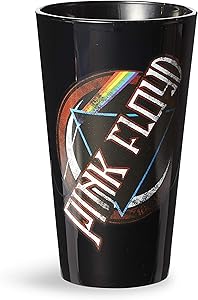 OFFICIAL Pink Floyd 'Dark Side of the Moon' PREMIUM Pint/Beer Glass - Novelty Drinking Glasses Kids/Adults Gifts Toys (16oz)