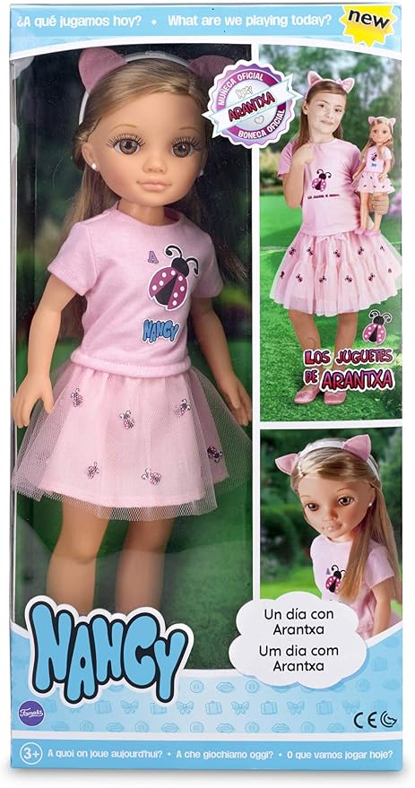 Nancy Un Día con Arantxa - Muñeca oficial de la influencer Arantxa, recomendado a partir de 3 años (Famosa 700015033): Amazon.es: Juguetes y juegos