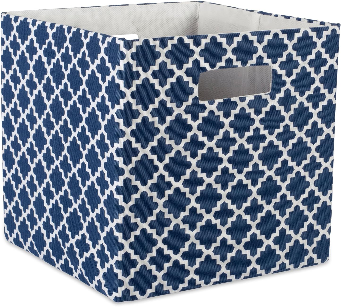 DII Hard Sided Collapsible Fabric Storage Container for Nursery, Offices, & Home Organization, (11x11x11