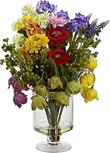 Nearly Natural 4987 Spring Floral Arrangement