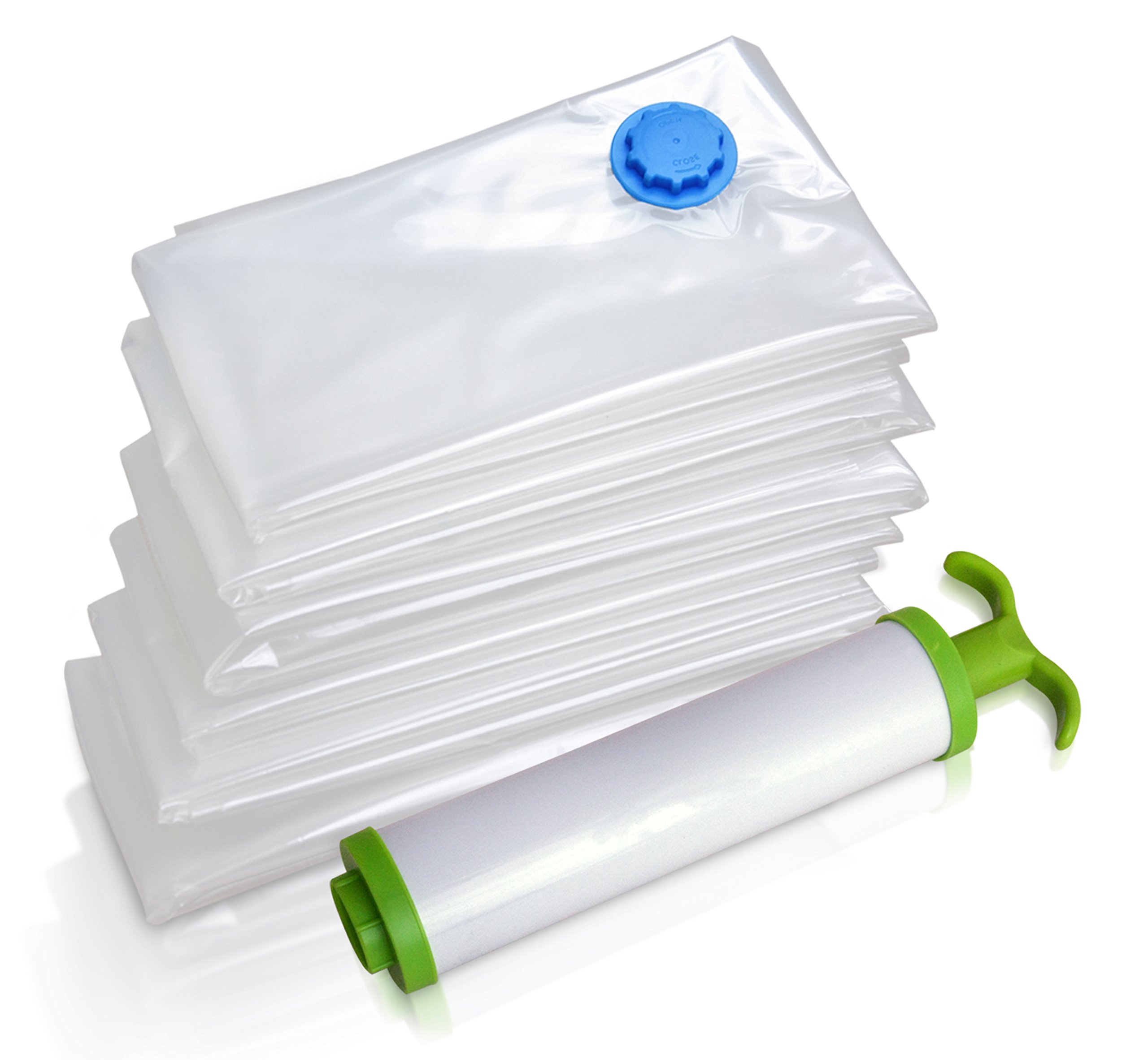 ROKEY Vacuum Storage Bags JUMBO LARGE Size (6 Pack 110 x 80 cm) Reusable Box. 80 More Storage
