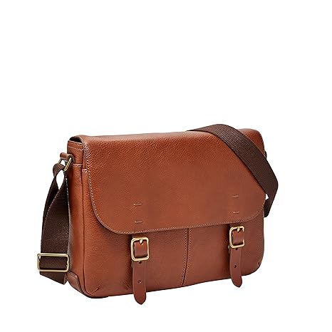 fossil messenger bag amazon