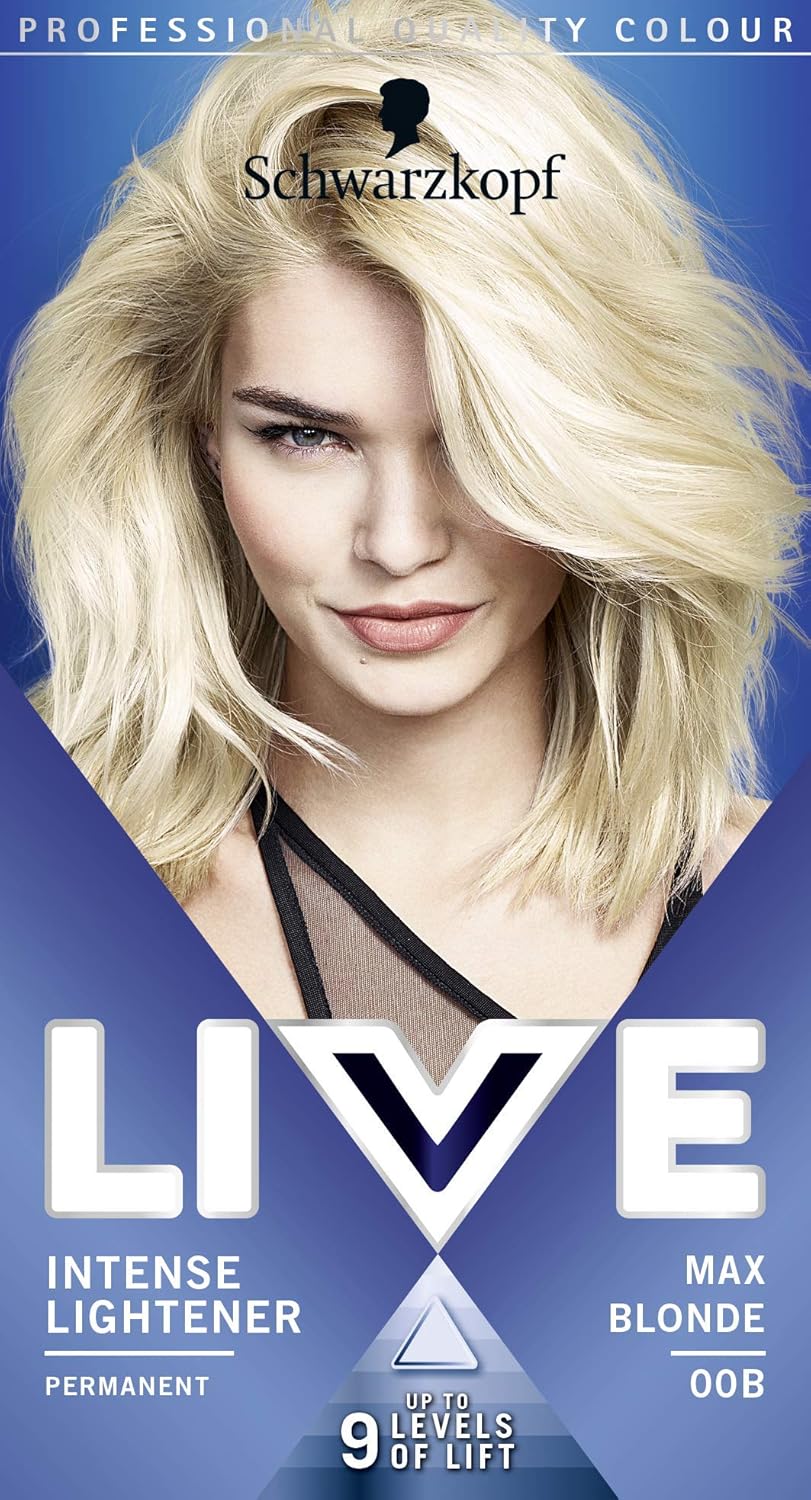 Schwarzkopf Live XXL Colour Intense Permanent Coloration 00A Absolute Platinum, Absolute Platinum No.00a - Image 3