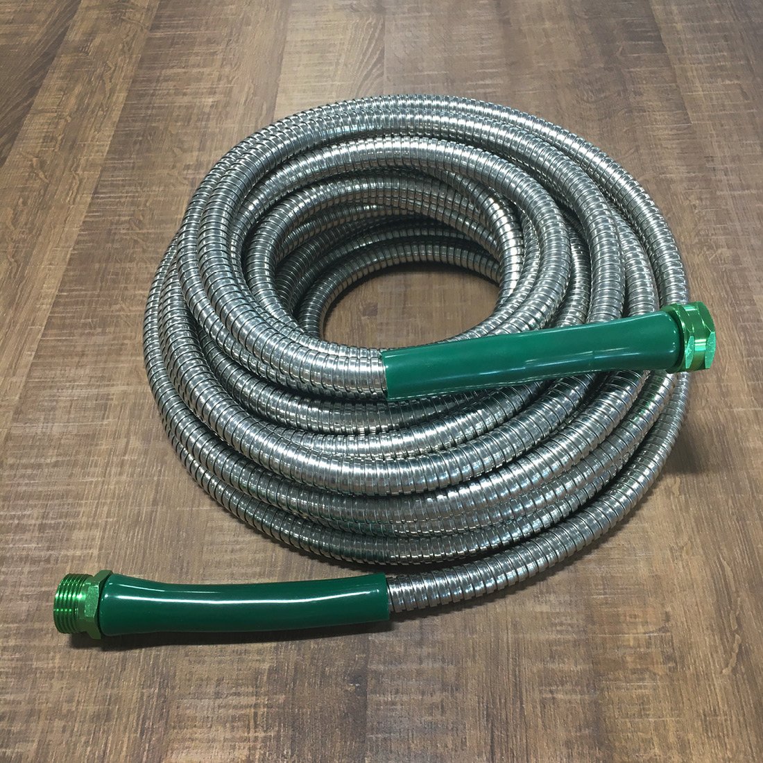 Metal Garden Hose Stainless Steel Flexible Watering Hose Pipe 25100ft