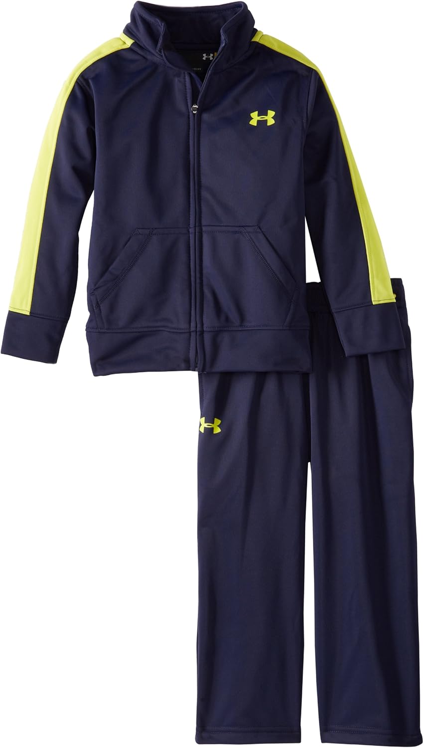 Under Armour Little Boys' Track Set, Navy, 2T Athletic