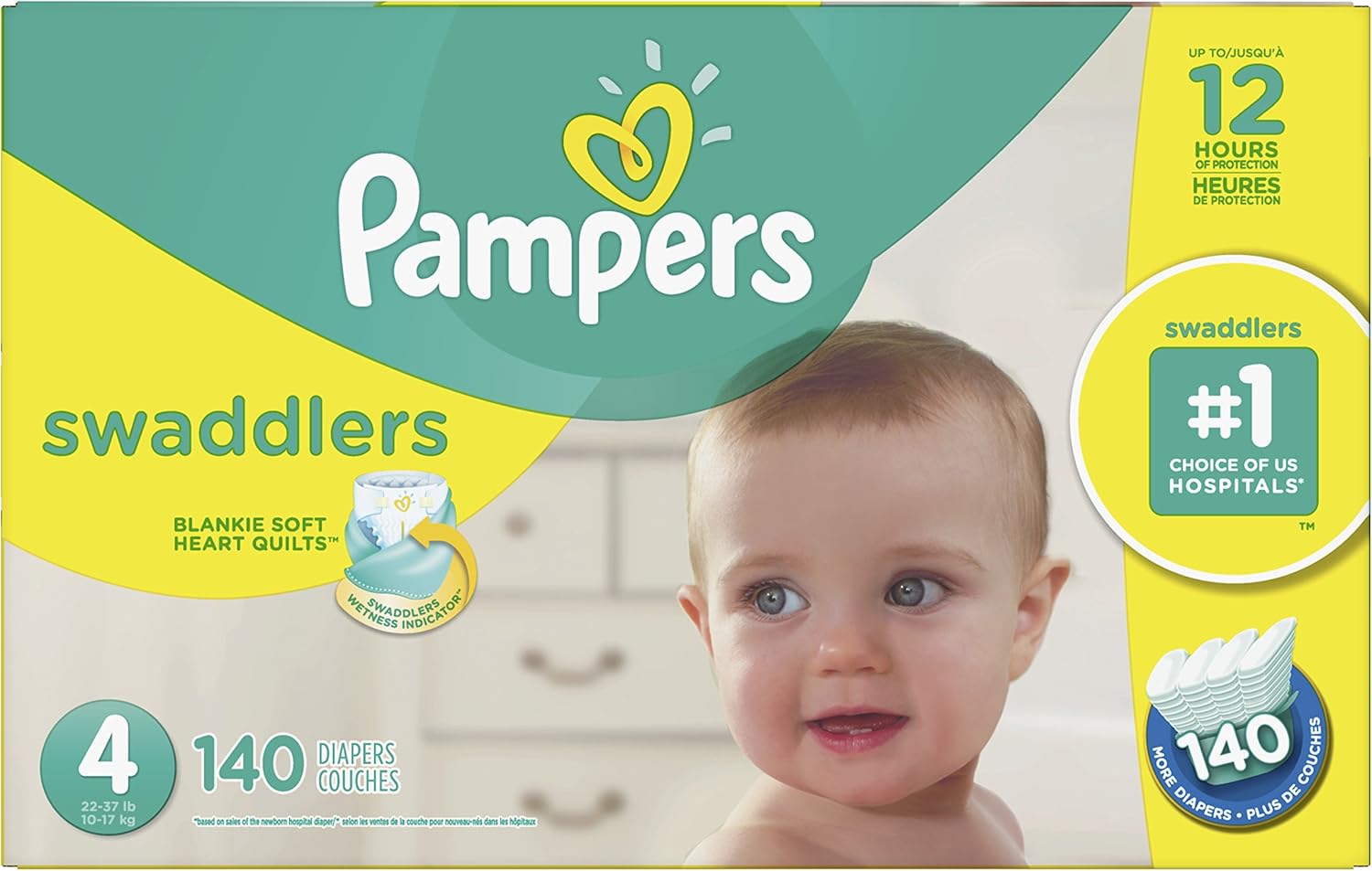 pampers overnight swaddlers size 4