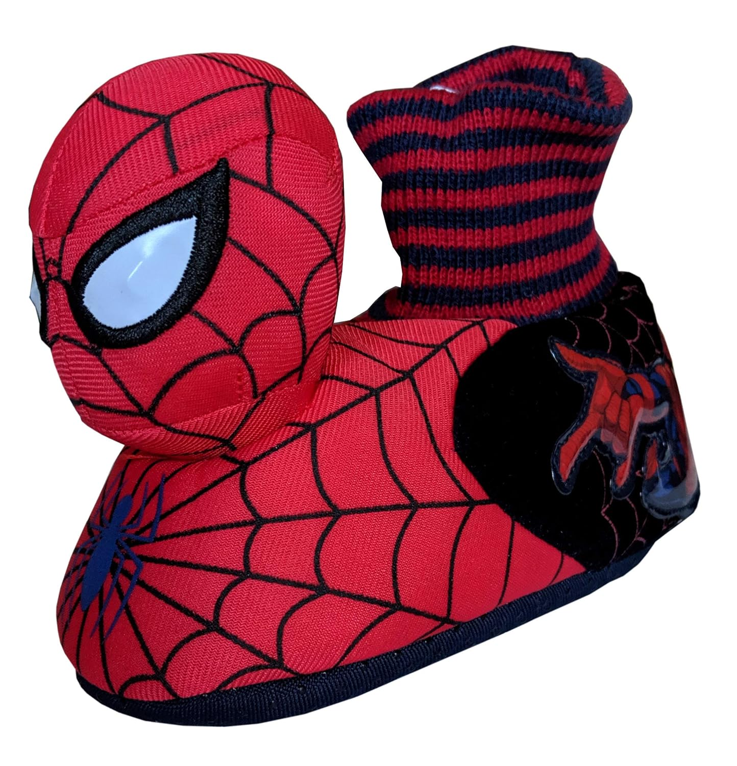 spiderman light up slippers