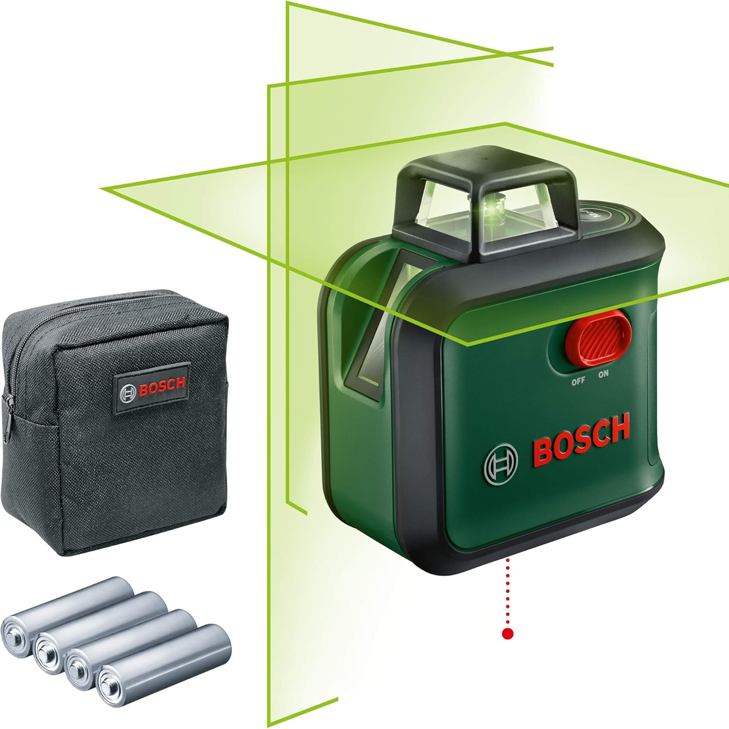 Bosch Laser Level AdvancedLevel 360 (Working Range up to 24 m, Self