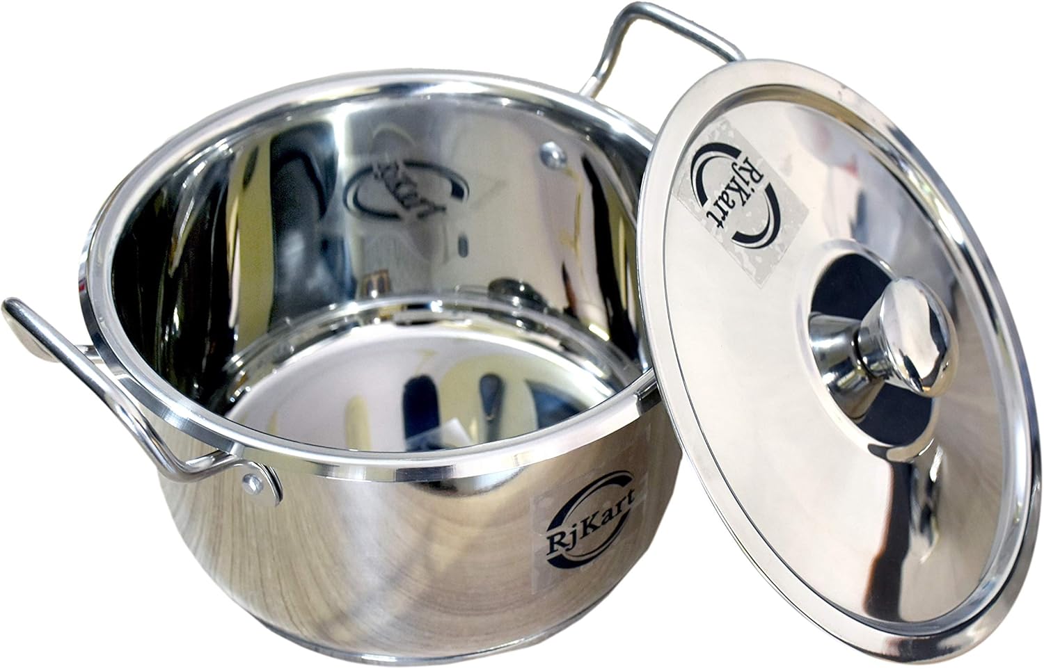 Buy RJKART Stainless Steel Encapsulated Bottom Induction & Gas Stove