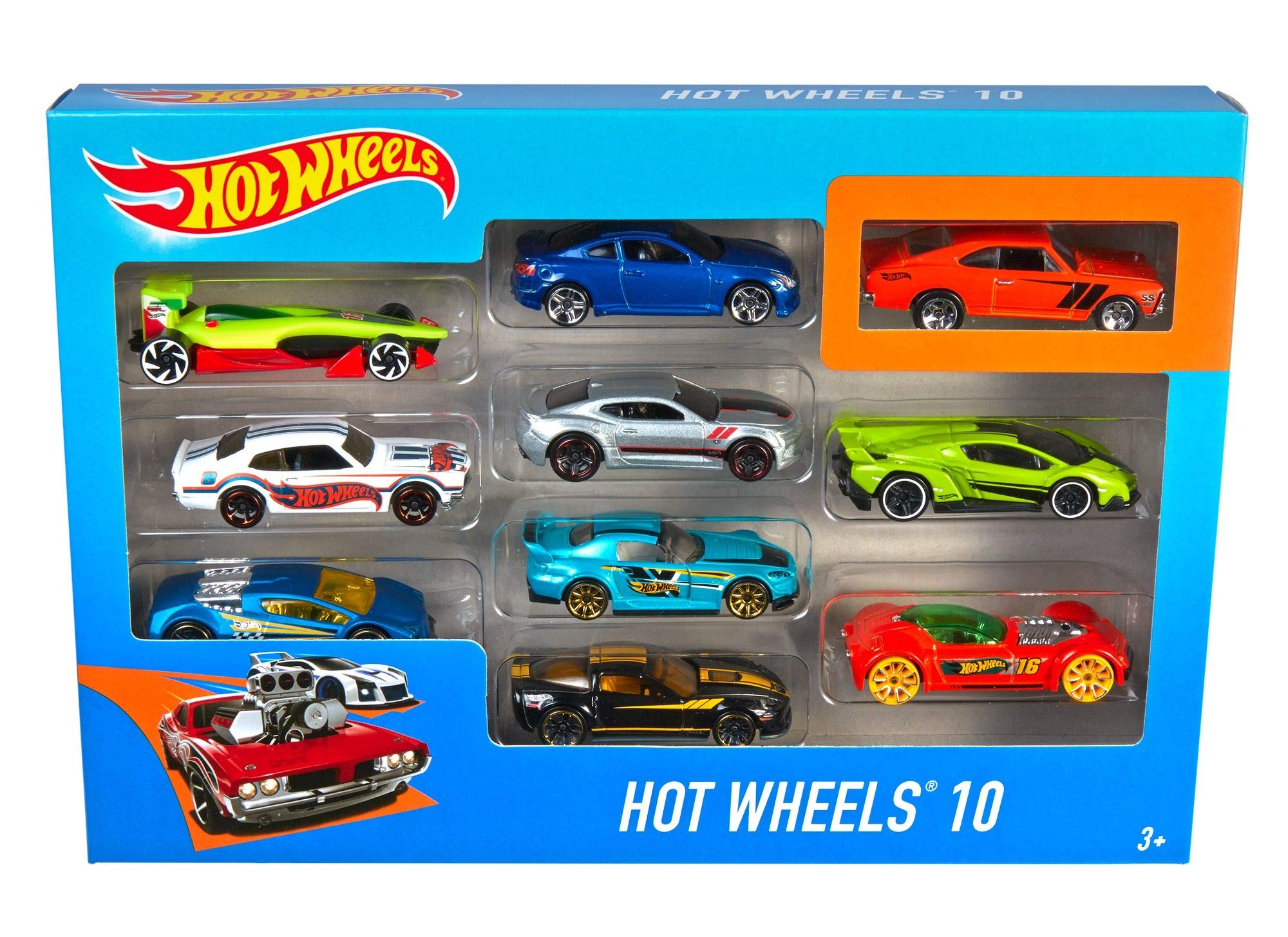 Hot Wheels 54886 10 Car Pack Assortment 