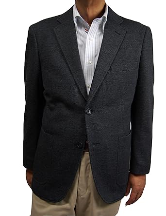 Amazon ジャケット メンズ 紳士用 2bシングル ニットジャケット 秋冬