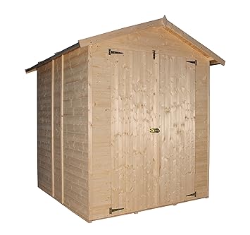 Timbela M300 Wooden Garden Storage Shed Spruce Pine 11 Mm Wood
