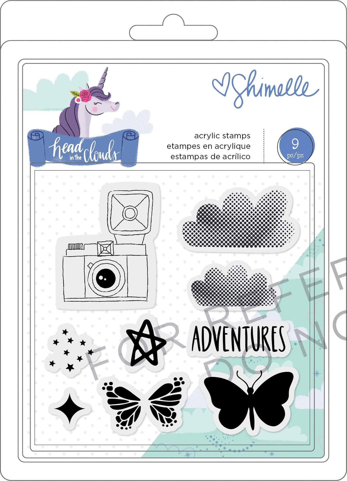 Shimelle Stamps, Multicolor