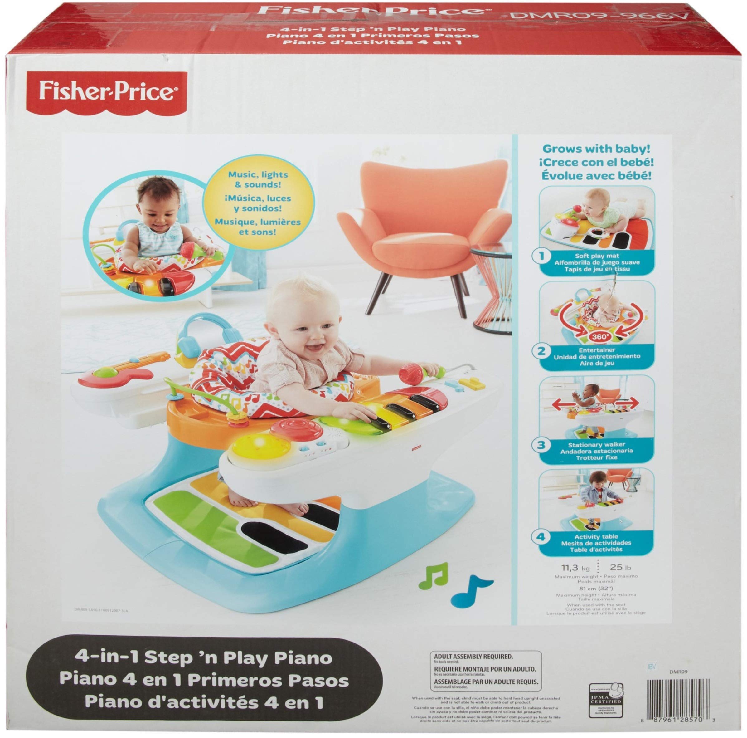 4 in 1 step n play piano