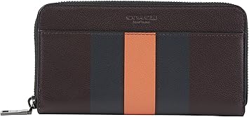 coach varsity stripe wallet