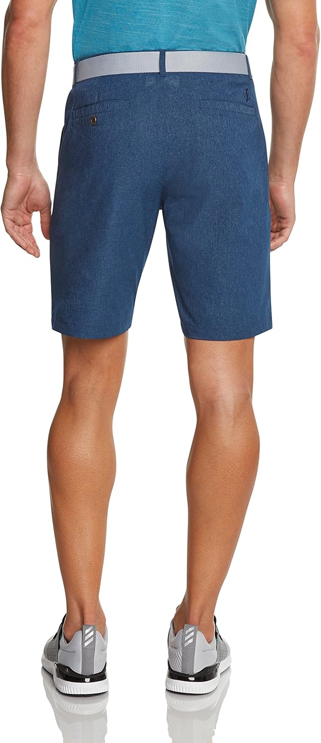 Mens Dry Fit Golf Shorts - Quick Dry Casual Chinos w/Elastic Waist, 10" Inseam : Clothing