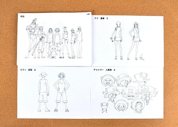 One Piece Movie 9 Episode Of Chopper Settei Sheets Model Sheets 164pages Japan Import Arts Crafts Sewing Amazon Com