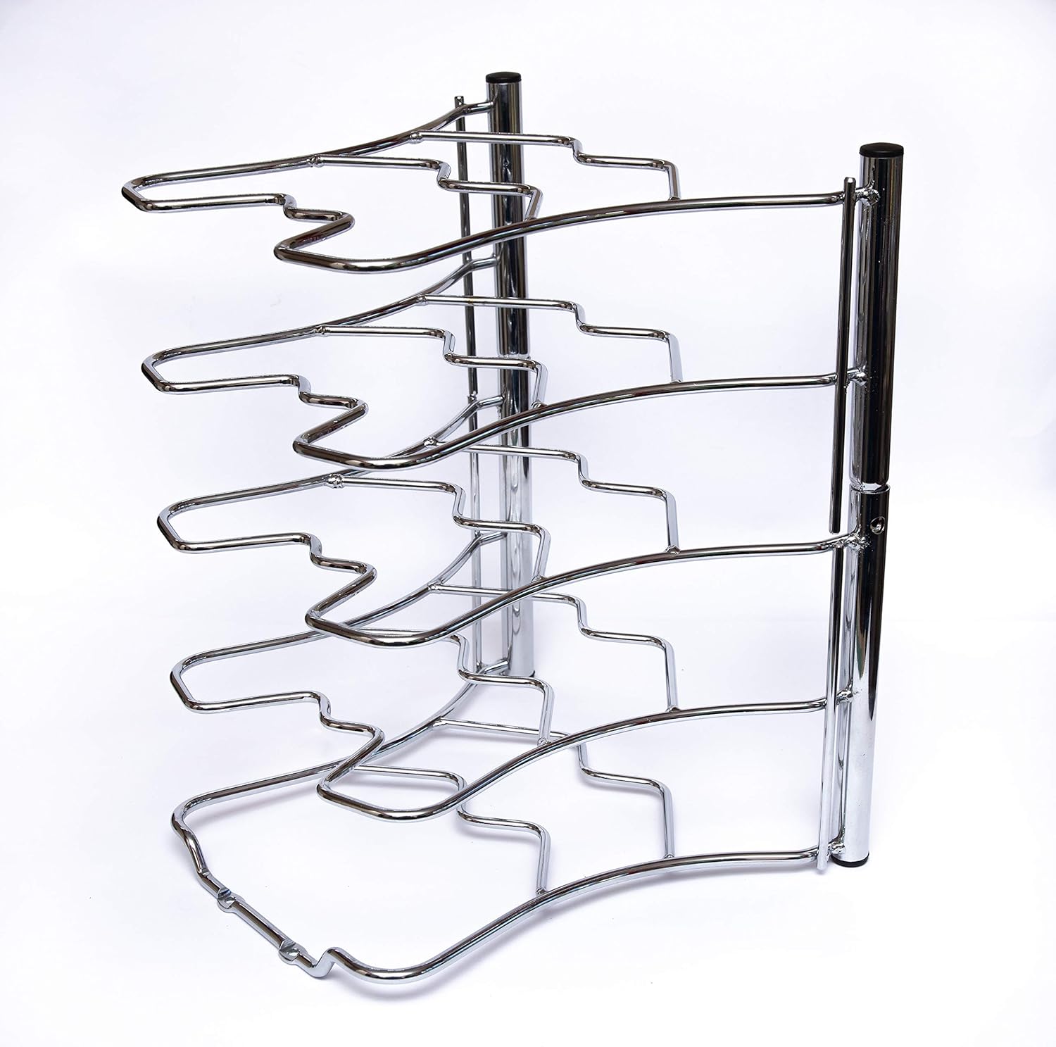 Bratpfannen-Regal mit 5 Etagen, Küchenschrank, Vorratsaufbewahrung