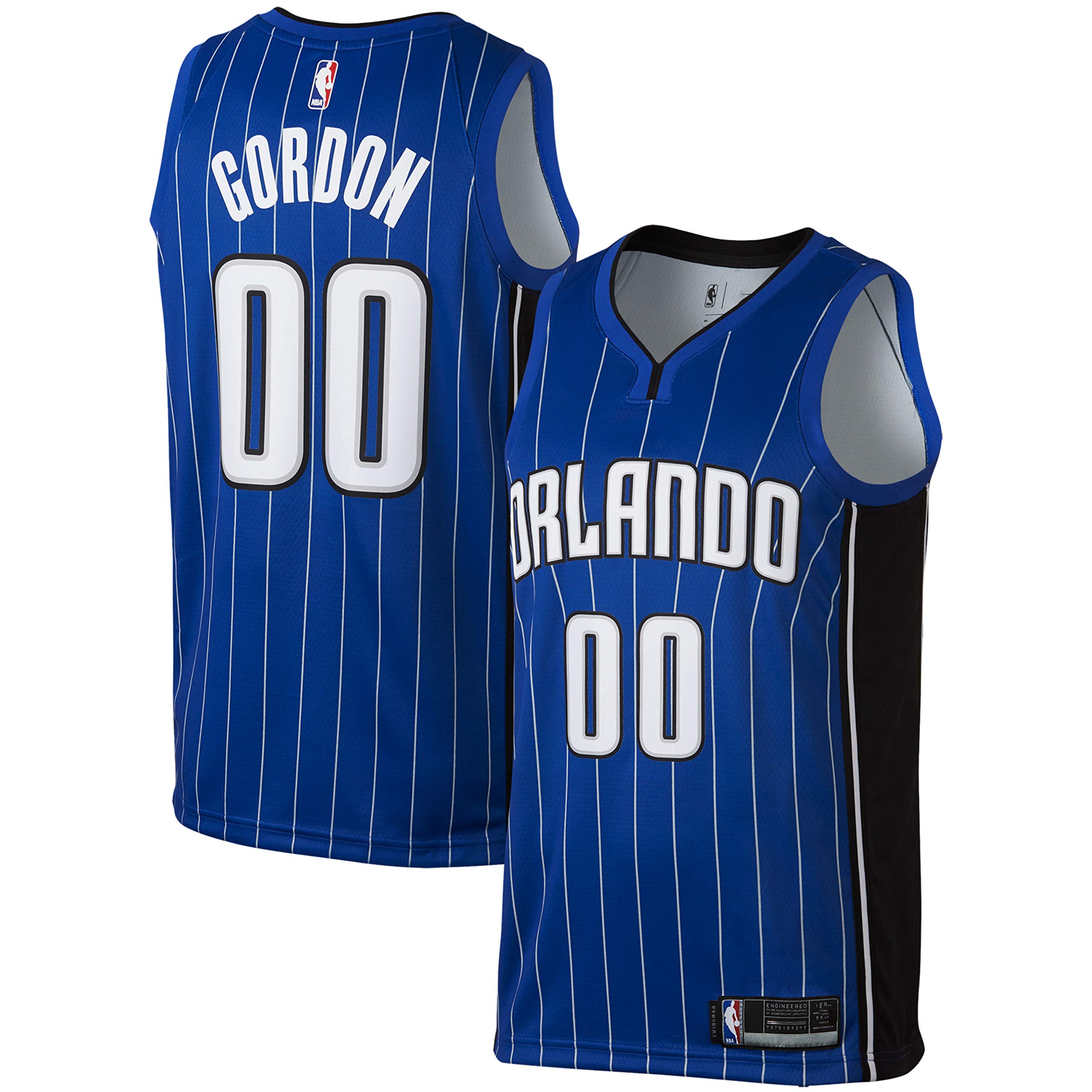 Outerstuff Aaron Gordon Orlando Magic #00 Youth Blue Road Swingman Jersey