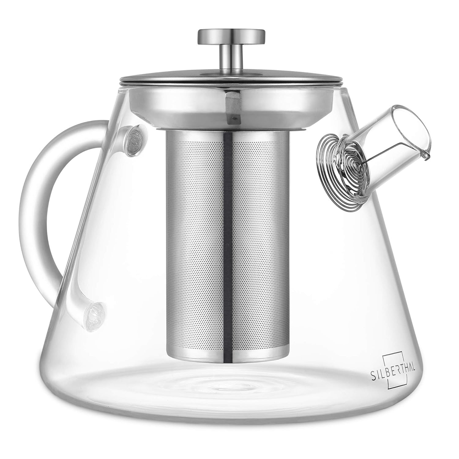 Teteras Para Te Silberthal Tetera Cristal 1 5l Tetera Cristal Con Filtro Teapot Glass Tetera Cristal Para Cocina A Gas Tetera Infusiones De Te Cafe Y Te Hogar Y Cocina Kudzuandcompany Com