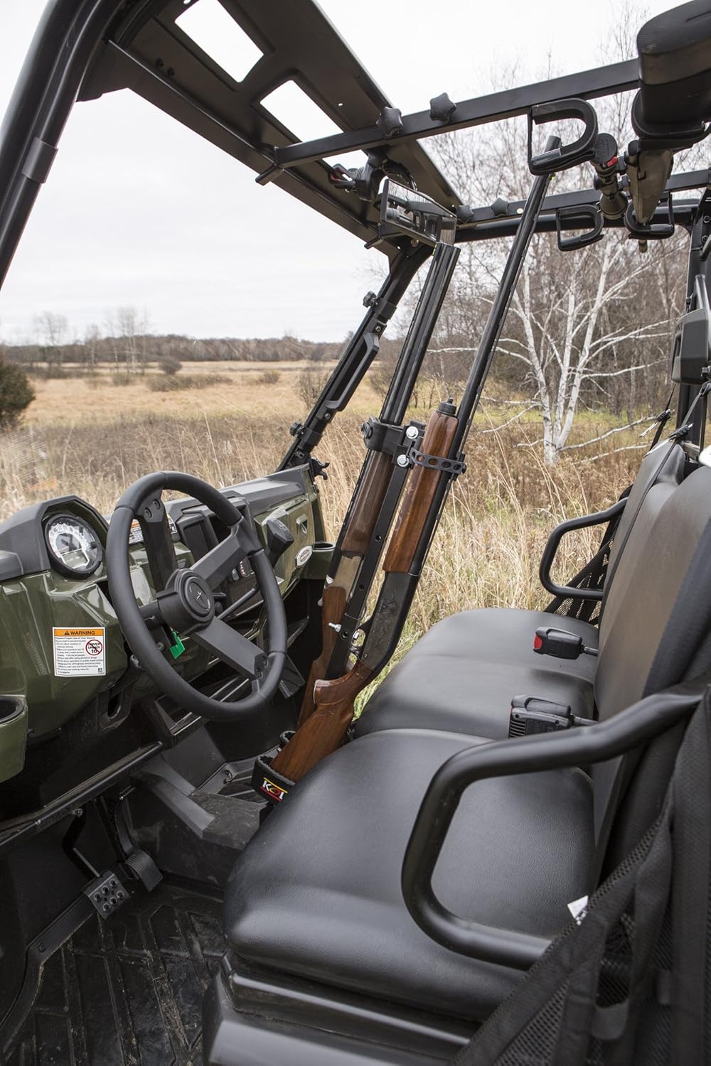 Hunting Utv Gun Rack In Cab Floor Cargo Bed Mount Truck