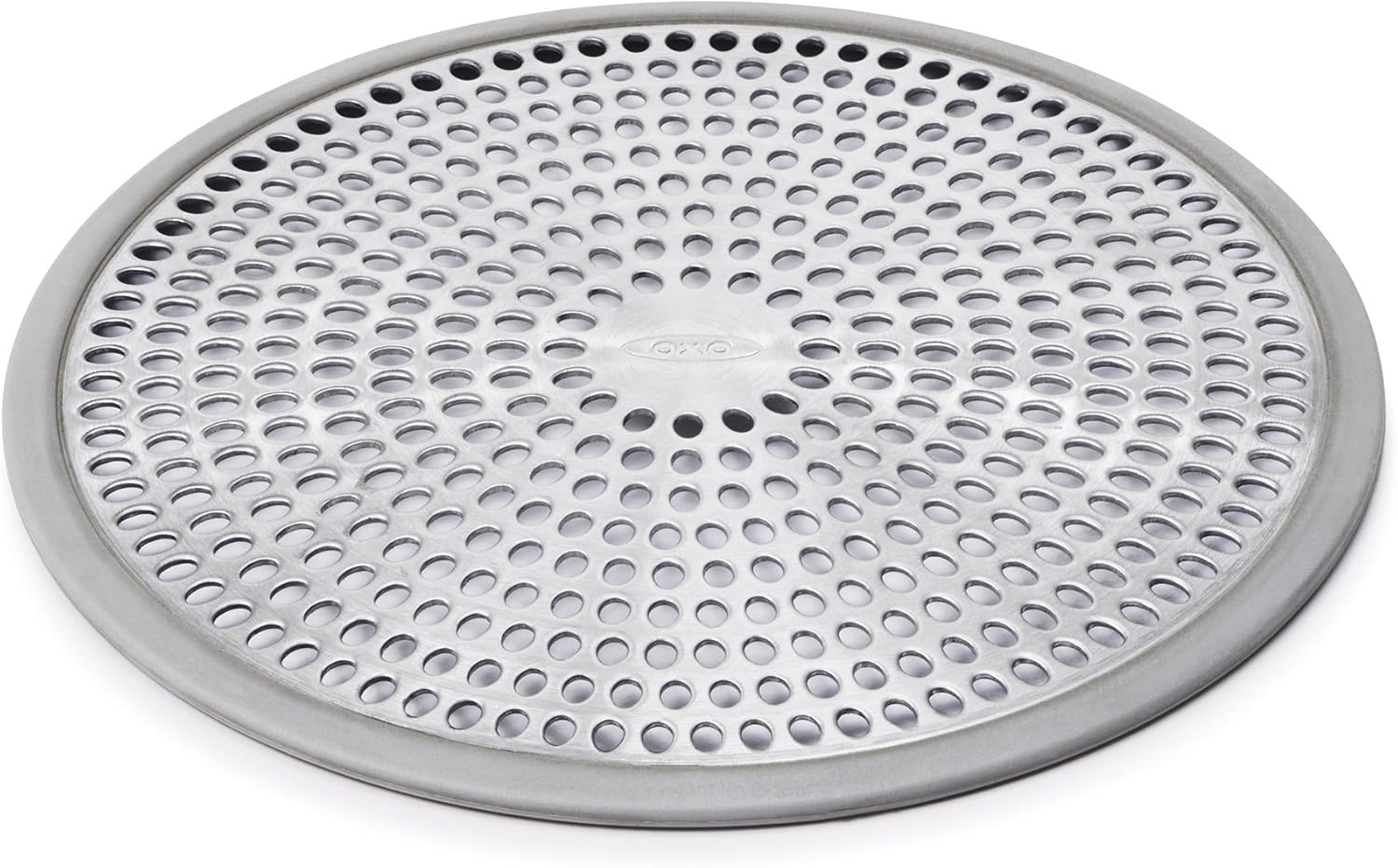 OXO Good Grips Easy Clean Shower Stall Drain Protector - Stainless Steel & Silicone: Home & Kitchen