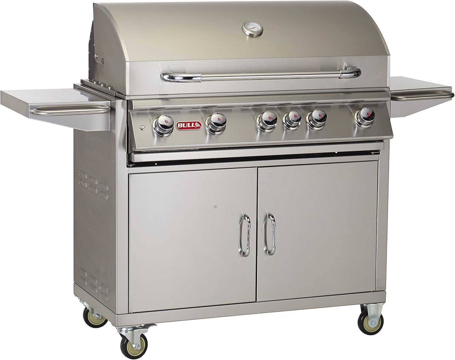 review Bull Outdoor Products BBQ 55000 Brahma 90,000 BTU Grill with Cart, Liquid Propane