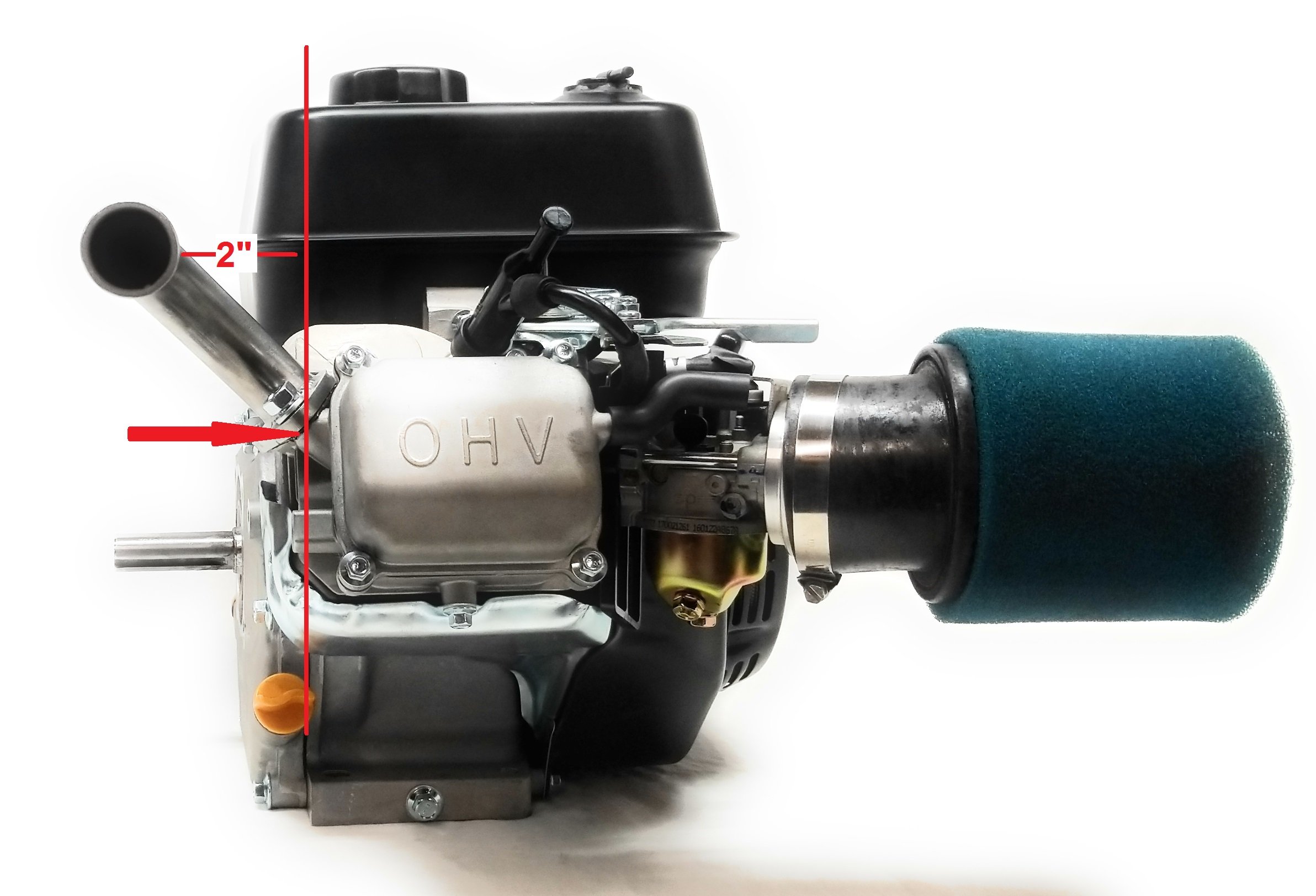 Parts & Accessories Go Kart & mini bikes... GX200 Honda GX160 Exhaust