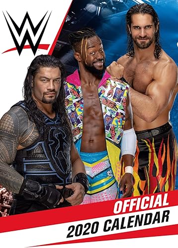 Download World Wrestling Men 2020 Calendar - Official A3 Wall Format Calendar PDF