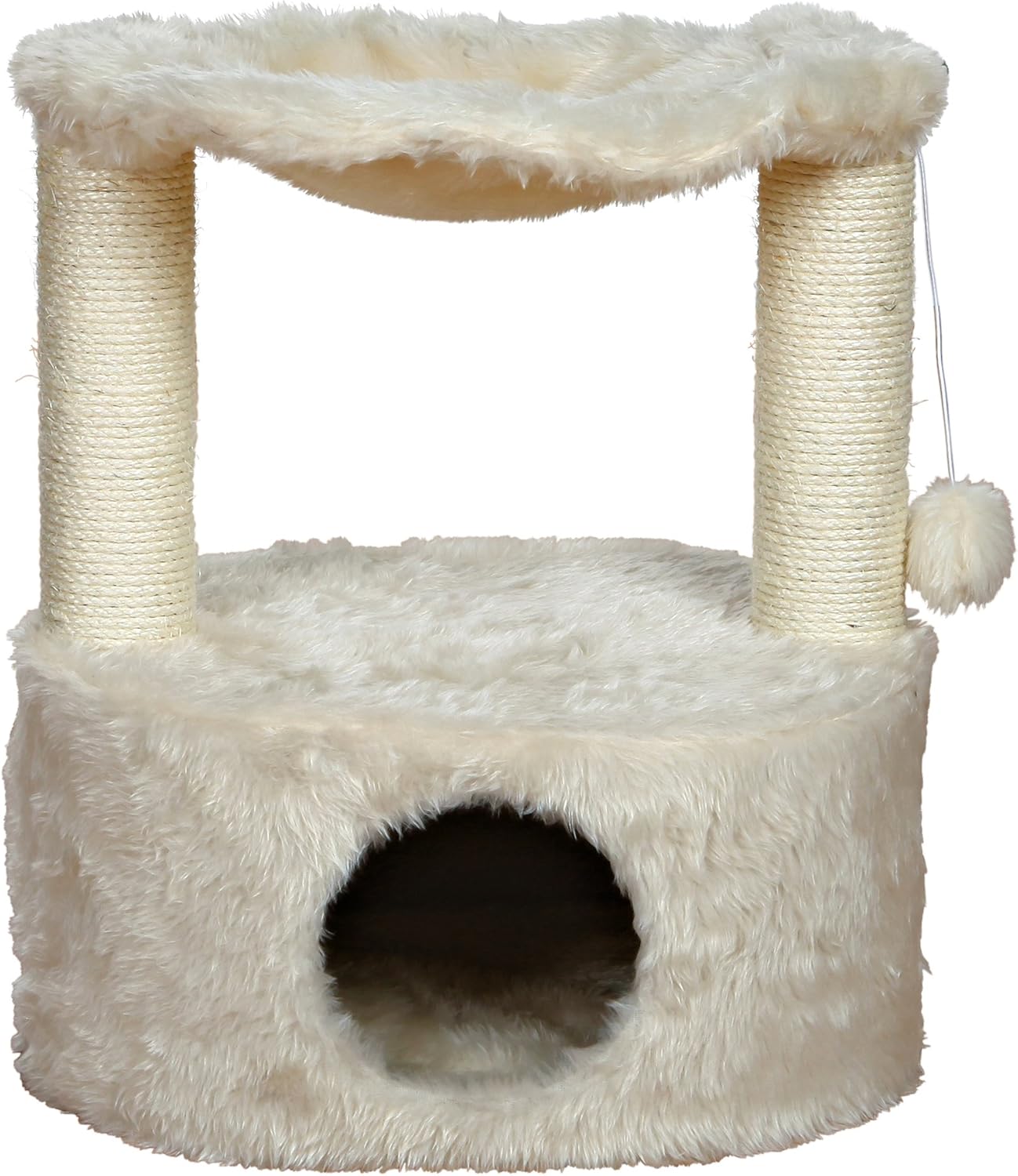 Trixie Pet Products Baza Senior Scratching Post, Cream : Pet Supplies