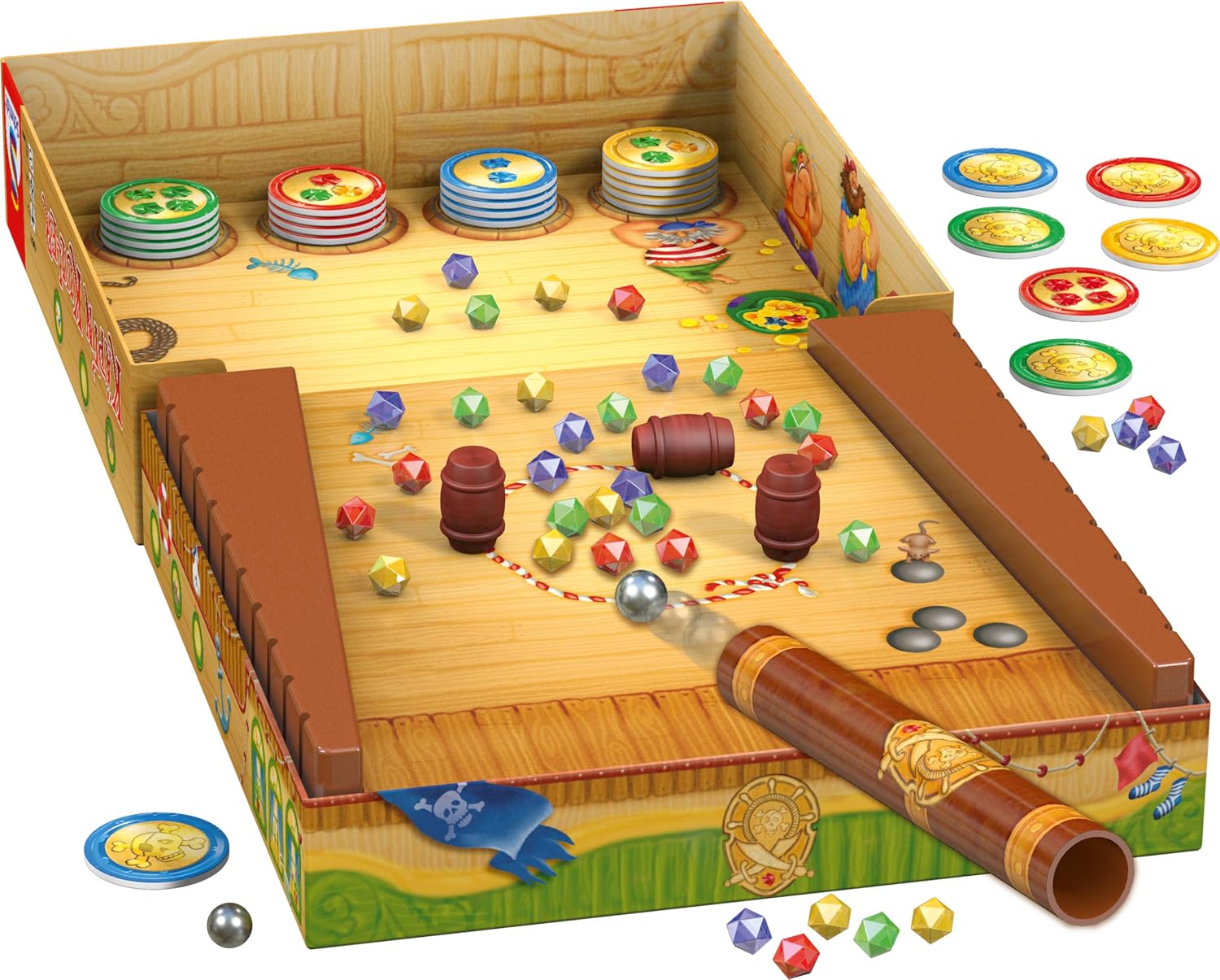 Schmidt Spiele 40611 Käpt'n Kuller: Children's Game, Multicoloured - Image 3