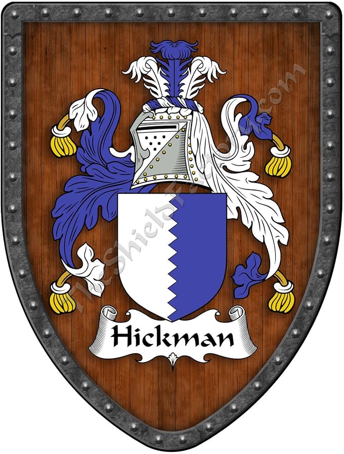 Hickman Family Crest Custom Coat of Arms, Family Ancestry