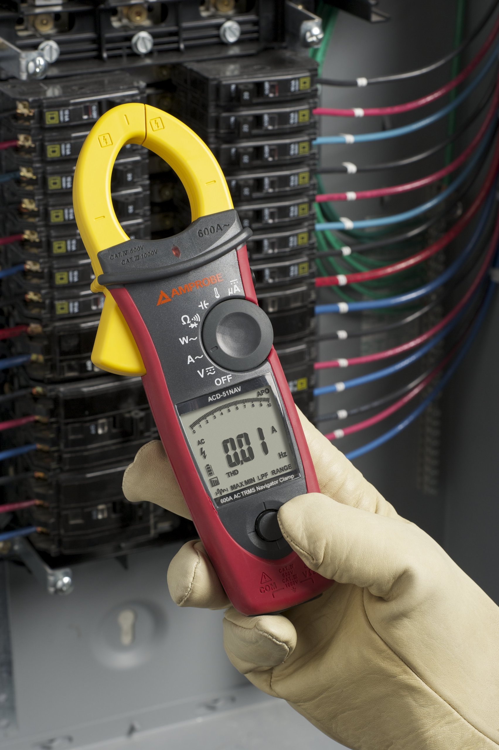 Amprobe ACD51NAV 600A HVAC Power Quality Clamp Meter Buy Online in