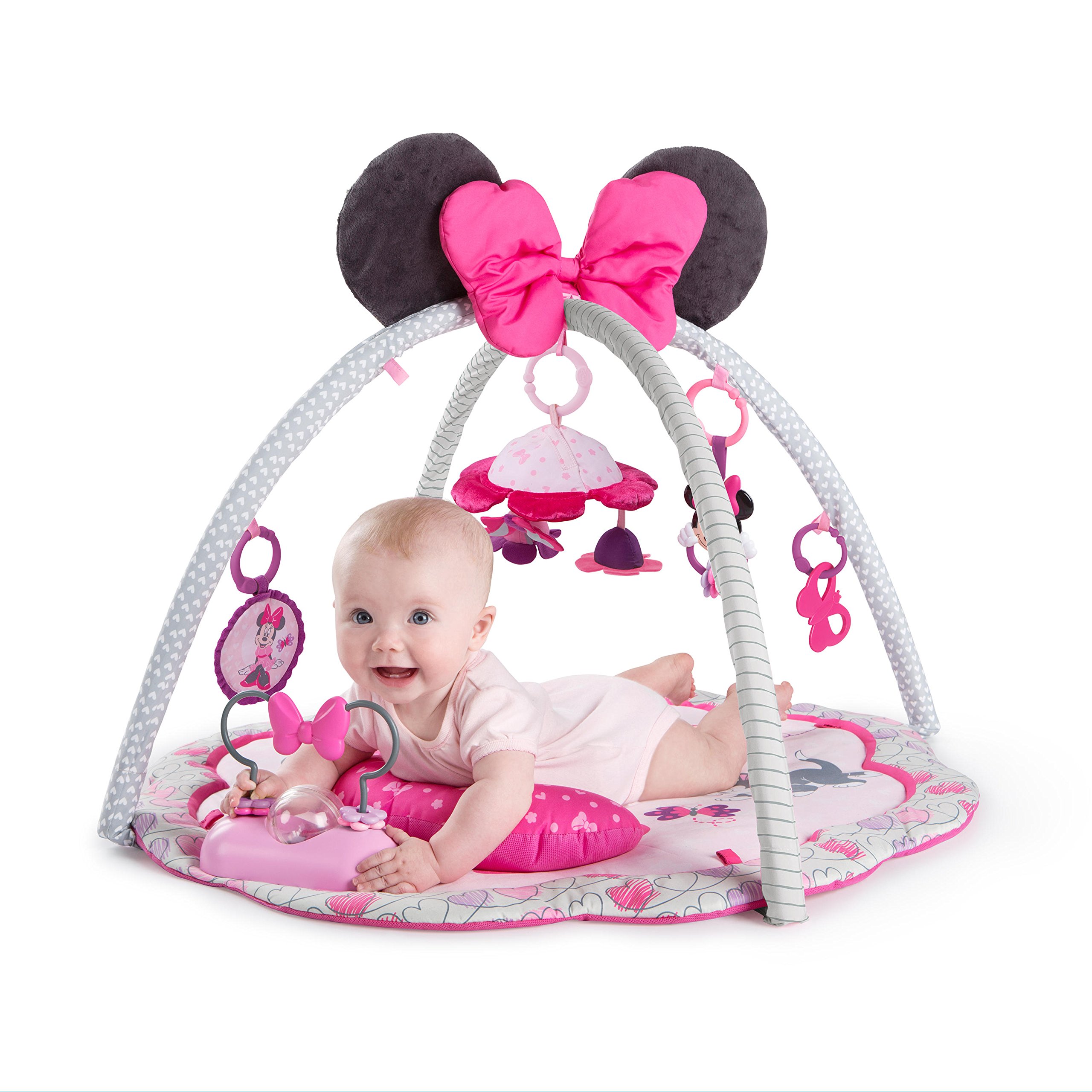 minnie mouse peekaboo infant to toddler rocker