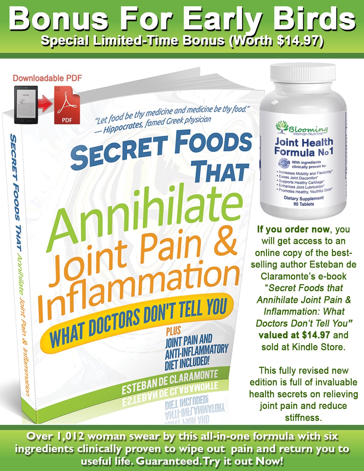 Amazon.com: Joint Support Supplement ☆ 6-in-1 Formula ☆ Glucosamine Sulfate, Chondroitin, MSM, Hyaluronic Acid, Turmeric & Bioperine ☆ For Women With ...