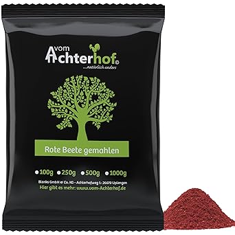 250 g Rote Beete Pulver zum Kochen oder färben natürlich vom-Achterhof