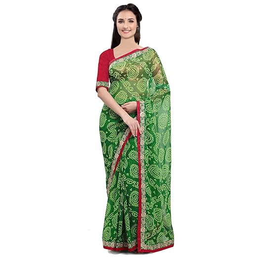 Chiffon with Blouse Piece Saree