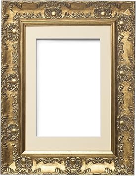 Amazon.de: Gold mit Elfenbein Montierung - 10 x 8 Zoll fur 7 x 5 Zoll