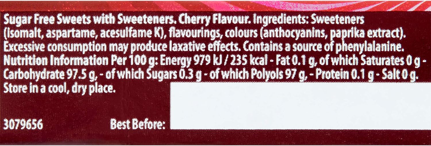 Halls Sugar Free Cherry Flavour with Clearing Menthol Action Sweets, 32g, Pink, 32 g (Pack of 1) - Image 5