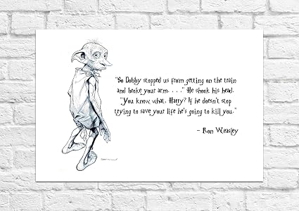 Amazoncom Dobby Is Helping Harry Potterron Must Have For All