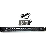 WS-POE-12-48v60w 12 Port Passive Power over Ethernet PoE Injector for Low Power 802.3af Devices Like Cameras, IP Phones, Access Points, Add PoE to any Switch