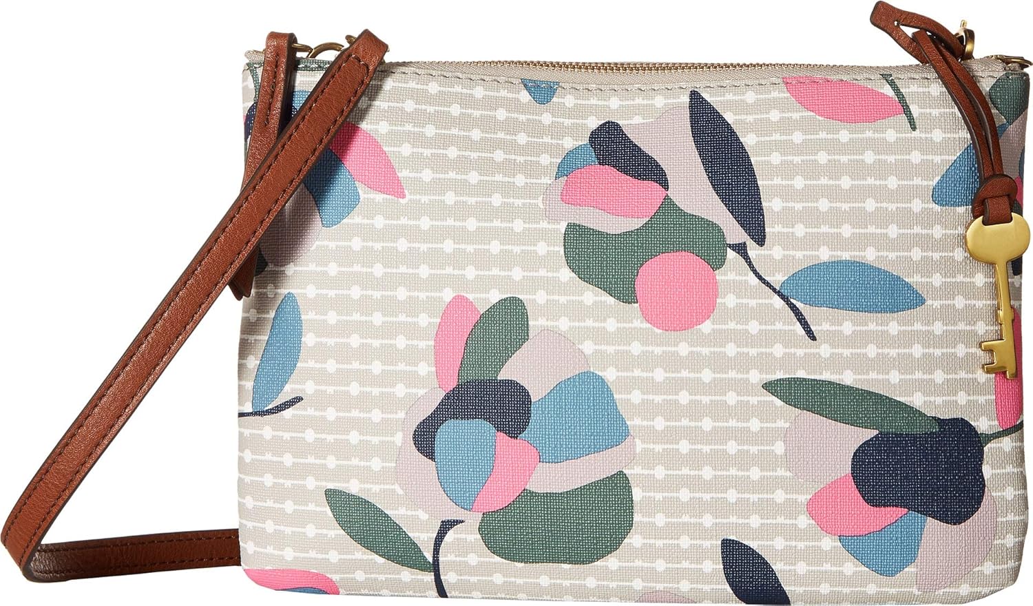 fossil devon crossbody black