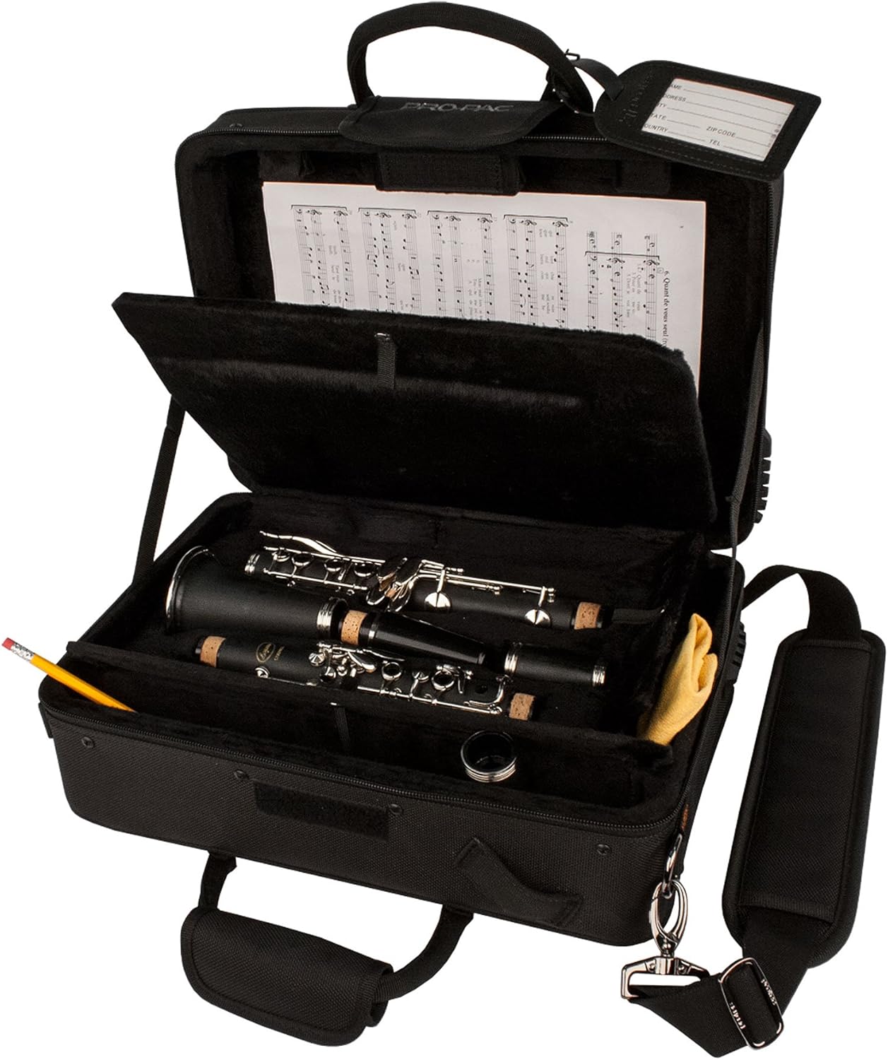 Protec Carry-All PRO PAC Case for Clarinet - Black - Image 4